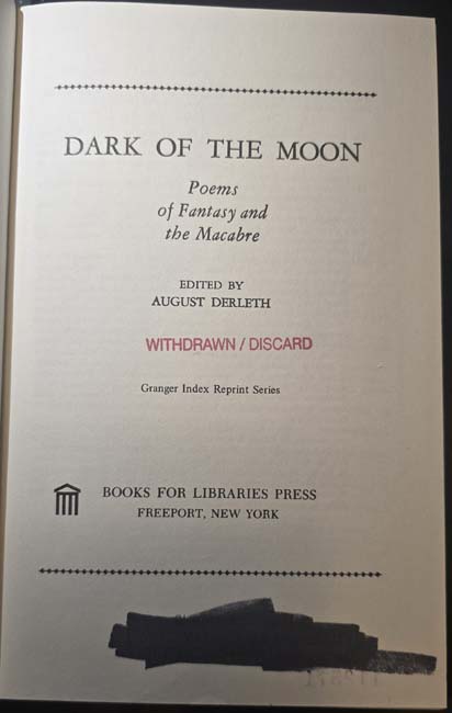 Dark of the Moon