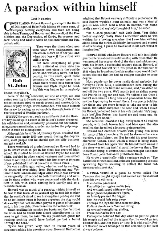 Dallas Morning News, February 24, 1980