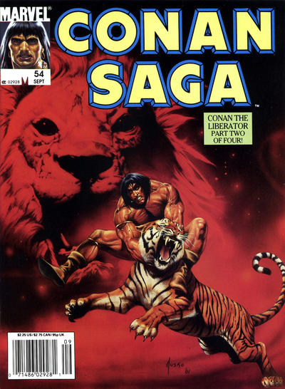 Conan Saga Volume 1 Number 54