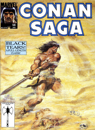 Conan Saga Volume 1 Number 58