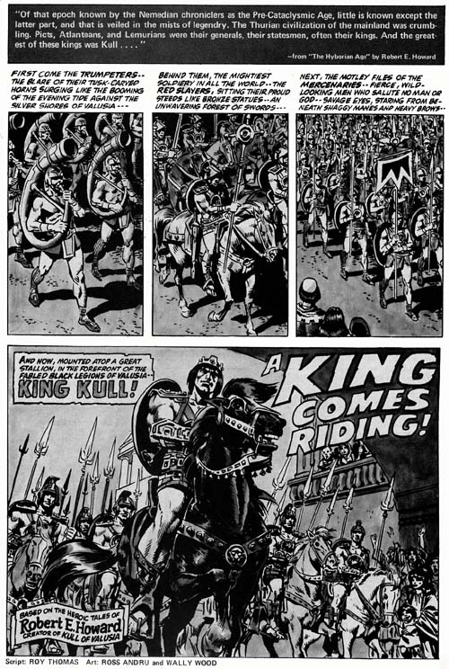 Kull and the Barbarians #1 - A King Comes Riding