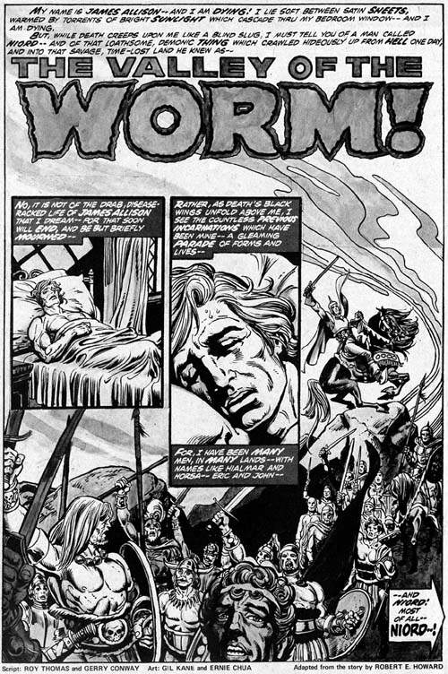 Kull and the Barbarians #1 - Valley of the Worm