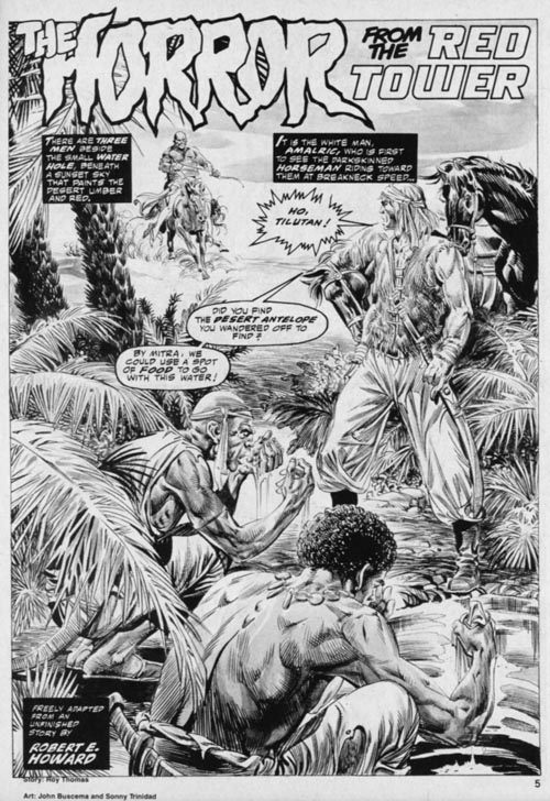 The Savage Sword of Conan Volume 1 Number 21