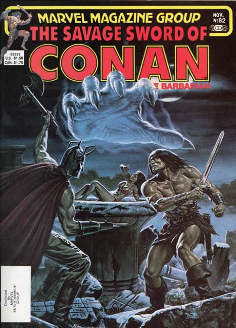 The Savage Sword of Conan Volume 1 Number 82