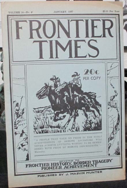 Frontier Times Volume 14 Number 4