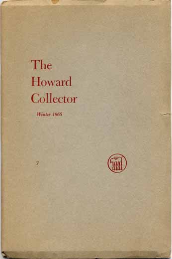 The Howard Collector #7