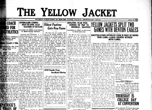 The Yellow Jacket Volume X Number 17