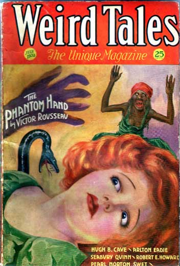 Weird Tales Volume 20 Number 1
