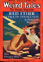 Weird Tales - February 1926